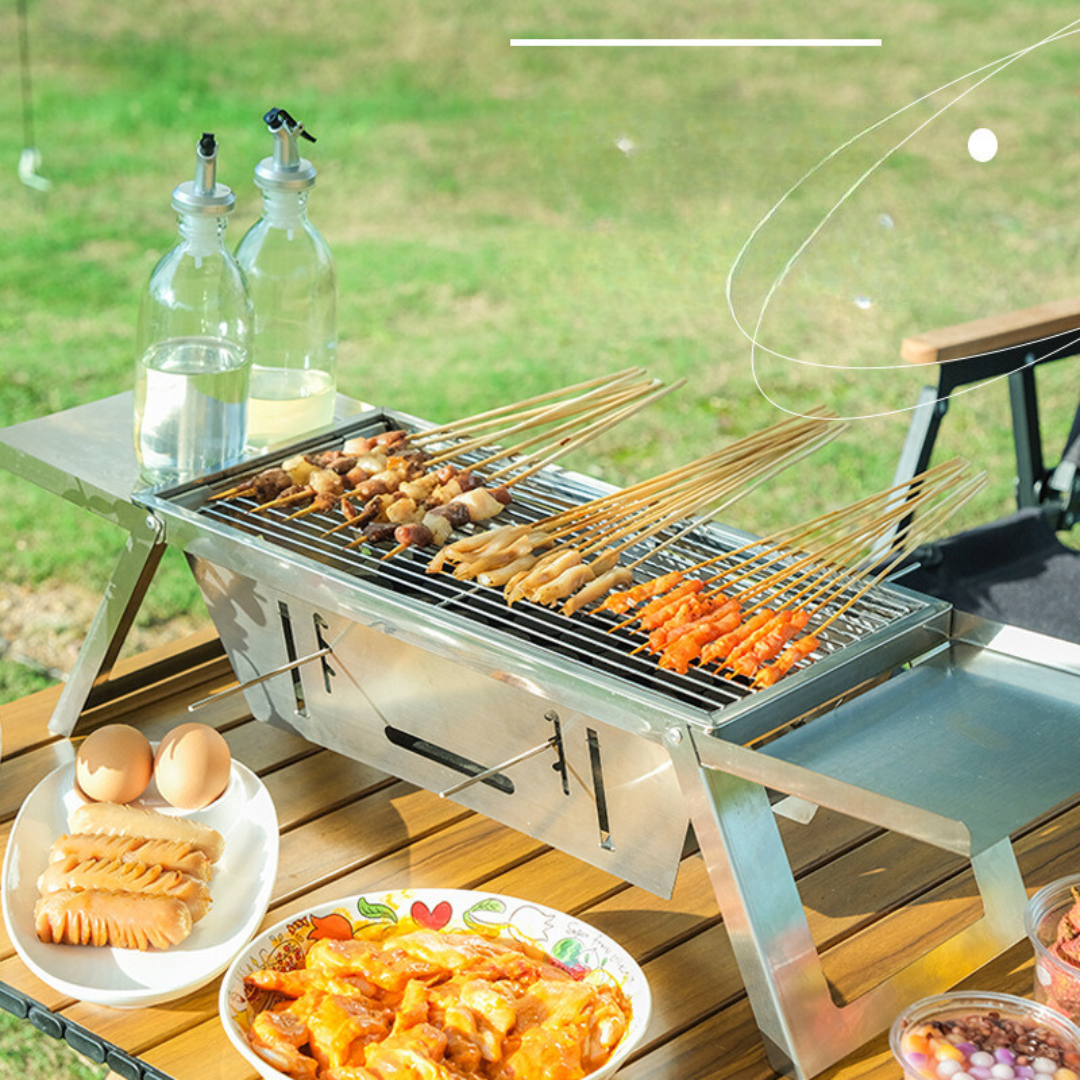 La Parrilla Portátil Más Práctica – Asados en Cualquier Lugar